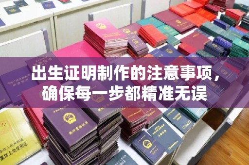 大通出生证明制作的注意事项，确保每一步都精准无误